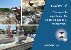 apromud super binder for sludge management